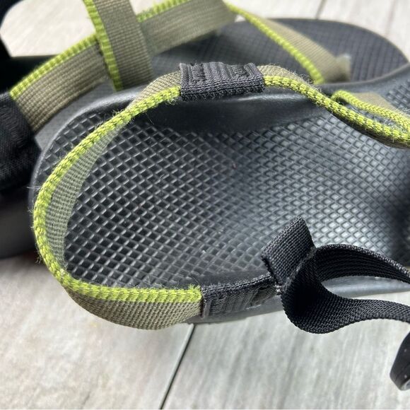 Chaco Z/Cloud Z1 Classic Green and Black Sandals Trail Hiking Shoe Mens Size 11 - Picture 10 of 10